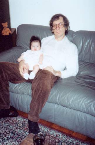 Sandra with her Father