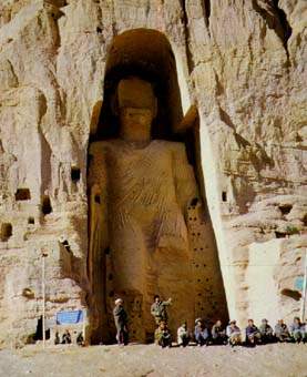 The Smaller of the Two Statues of Buddha