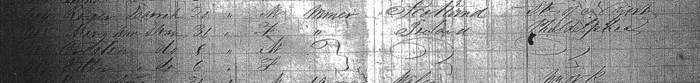 Passenger Manifest showing arrival of Creaton Sloan in America