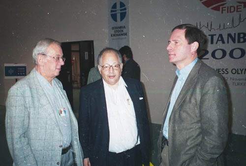 Egon Ditt, Gunther Loewenthal and Herman Hamers