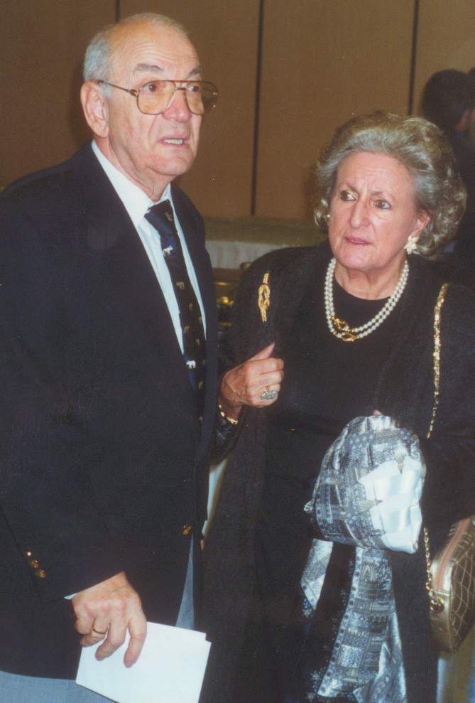 Victor Korchnoi and his Wife