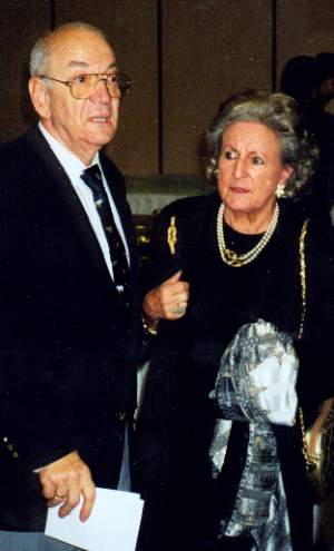 Victor Korchnoi and his Wife