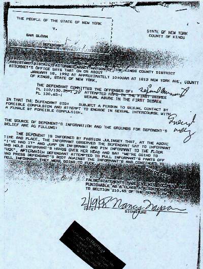 Complaint by Passion Julinsey