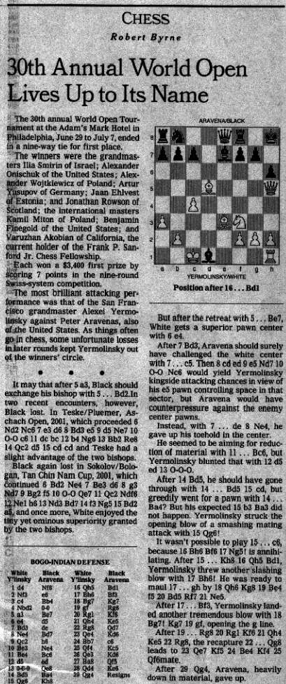 New York Times article