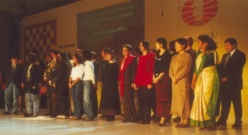 Medal Winners from Womens World Chess Olympiad